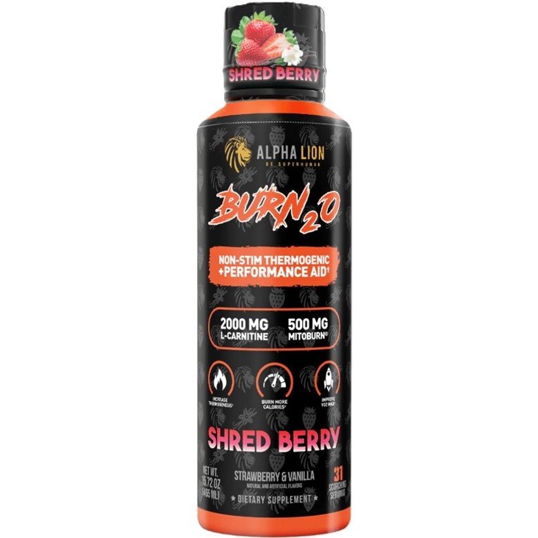 Alpha Lion Burn2O (L-Carnitine Liquid + much more)