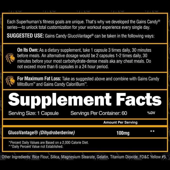 Alpha Lion Gains Candy GlucoVantage - Afbeelding 2