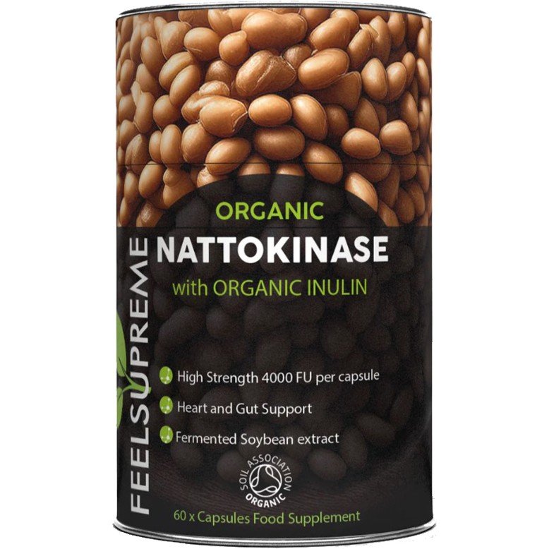 Feel Supreme Organic Nattokinase with Inulin