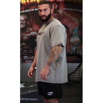 Industry Acid Wash Oversize T-Shirt - Afbeelding 4
