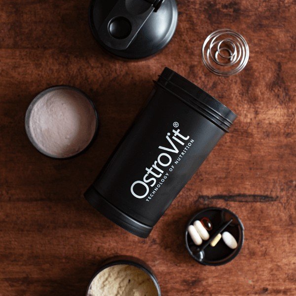 OstroVit Premium Compartment Shaker - Miami Vibes - Afbeelding 4