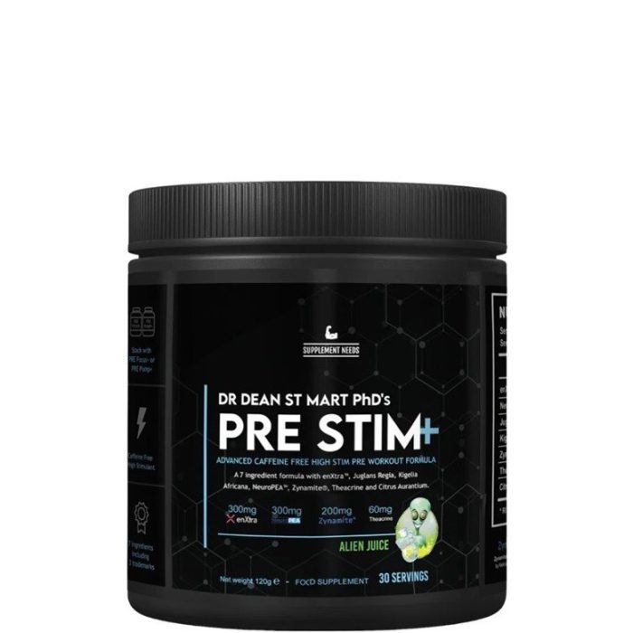 *Supplement Needs Pre Stim+ **Buy 1 Get 1 Free**